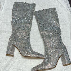 Rhinestone boots